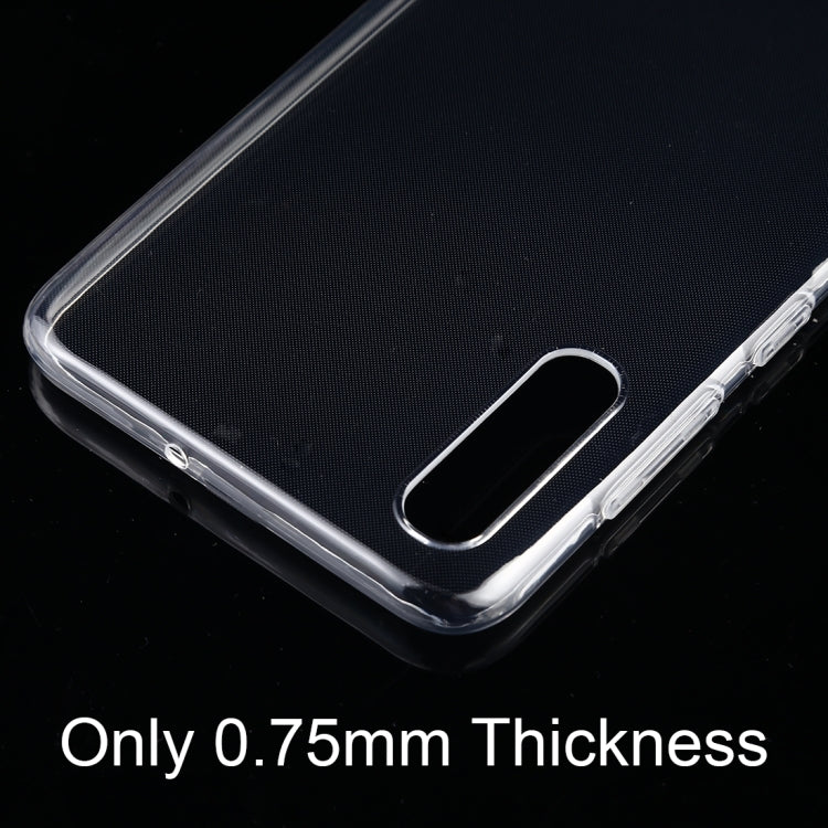 0.75mm Ultrathin Transparent TPU Soft Protective Case for Samsung Galaxy A70