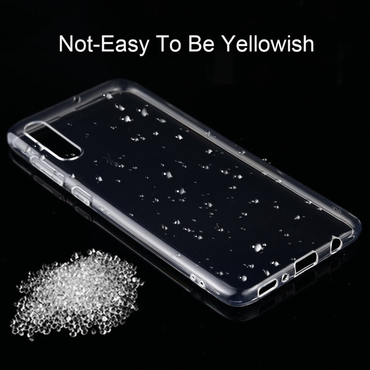 0.75mm Ultrathin Transparent TPU Soft Protective Case for Samsung Galaxy A70