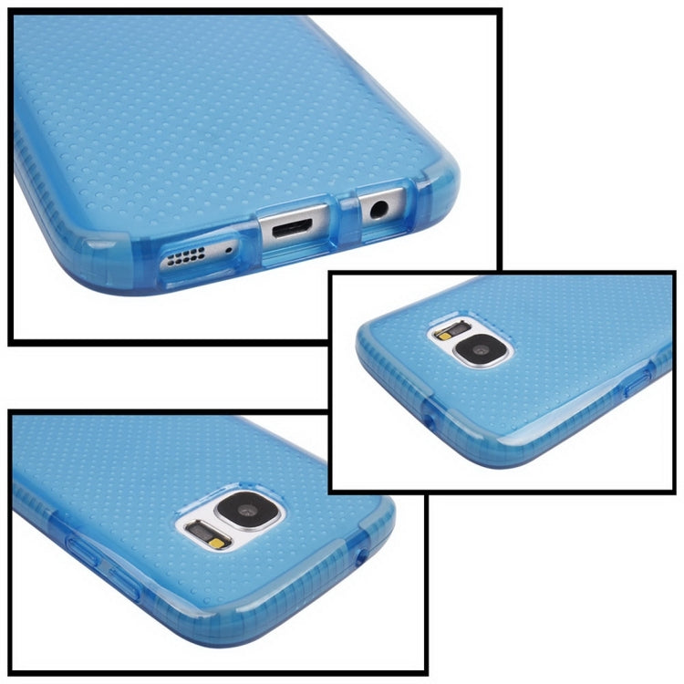 For Galaxy S7 / G930 Concise Style Ultrathin Basketball Texture TPU Protective Case