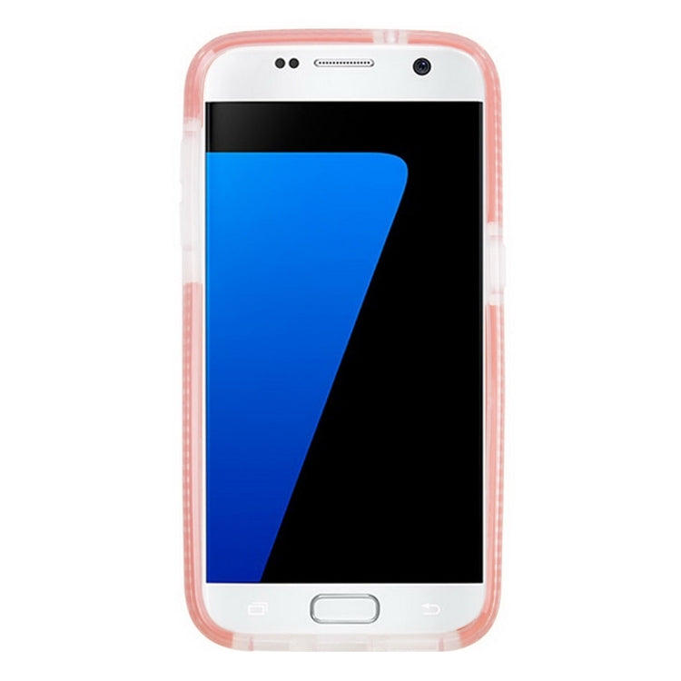 For Galaxy S7 / G930 Concise Style Ultrathin Basketball Texture TPU Protective Case