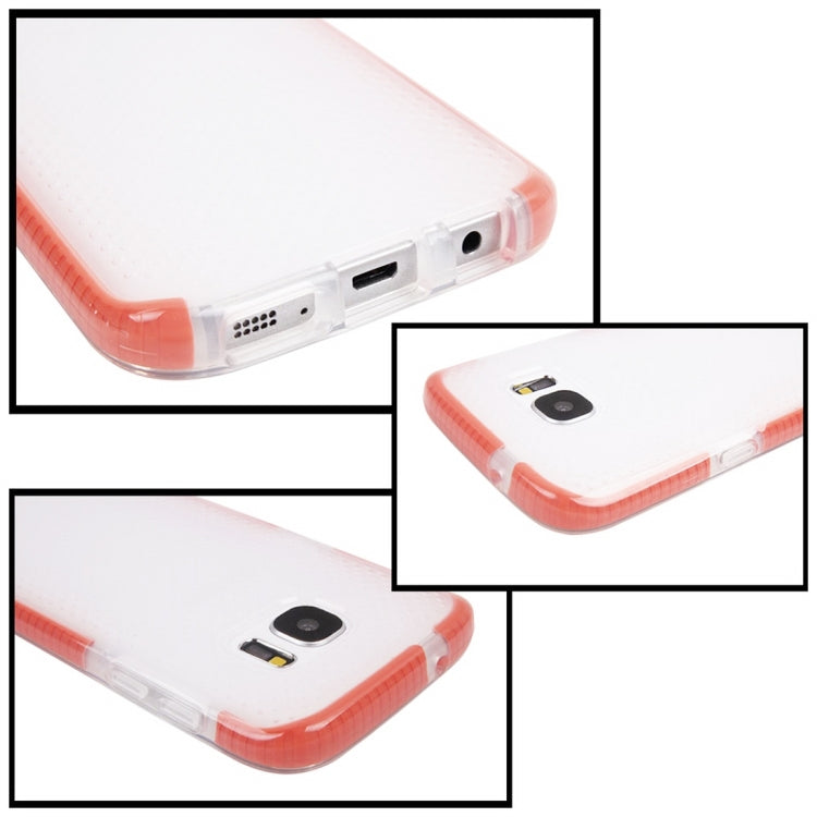 For Galaxy S7 / G930 Concise Style Ultrathin Basketball Texture TPU Protective Case