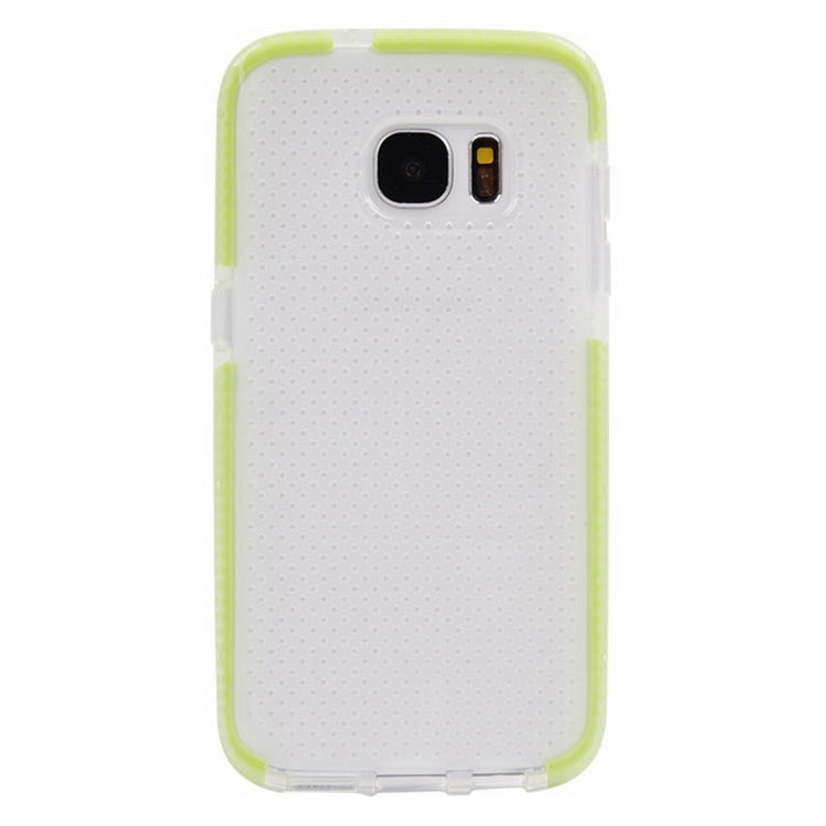 For Galaxy S7 / G930 Concise Style Ultrathin Basketball Texture TPU Protective Case