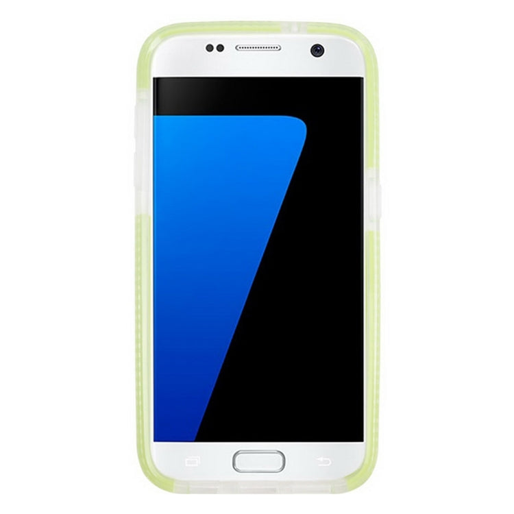 For Galaxy S7 / G930 Concise Style Ultrathin Basketball Texture TPU Protective Case