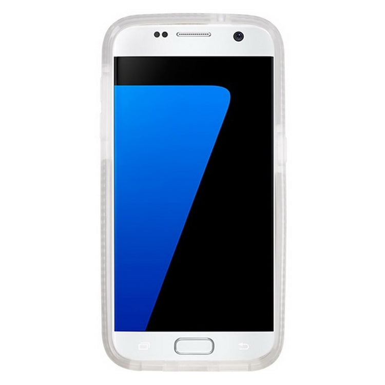 For Galaxy S7 / G930 Concise Style Ultrathin Basketball Texture TPU Protective Case