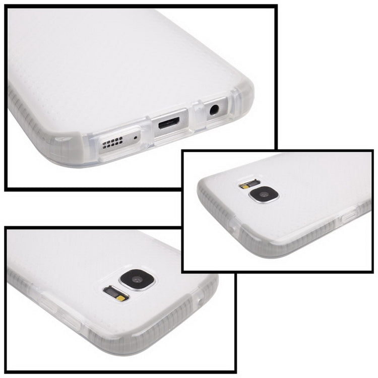 For Galaxy S7 / G930 Concise Style Ultrathin Basketball Texture TPU Protective Case