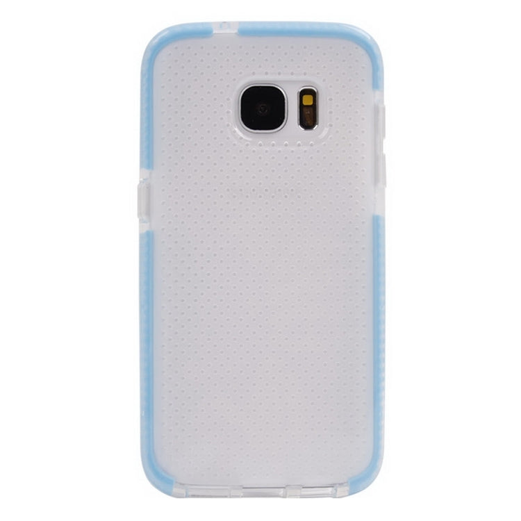 For Galaxy S7 / G930 Concise Style Ultrathin Basketball Texture TPU Protective Case