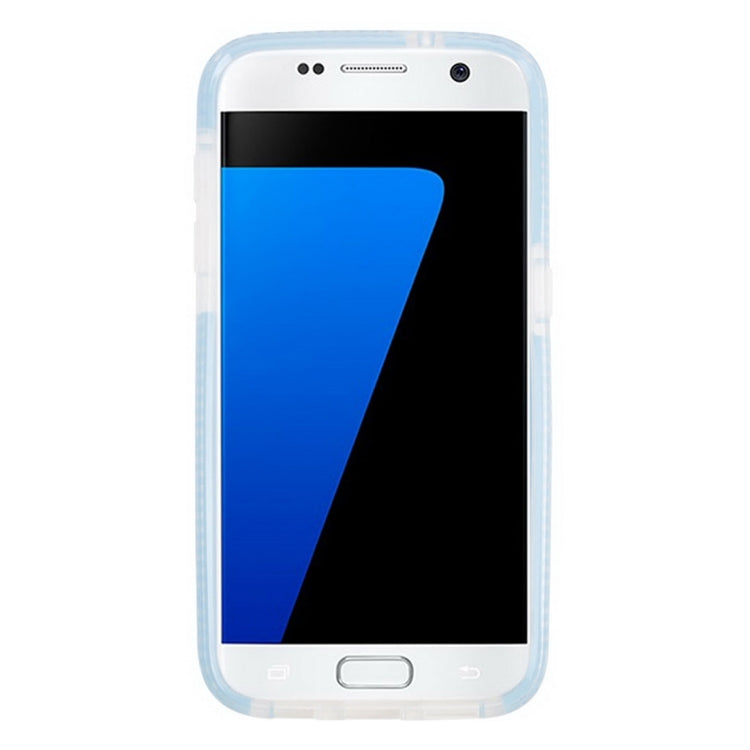 For Galaxy S7 / G930 Concise Style Ultrathin Basketball Texture TPU Protective Case