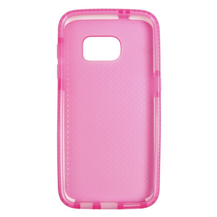 For Galaxy S7 / G930 Concise Style Ultrathin Basketball Texture TPU Protective Case