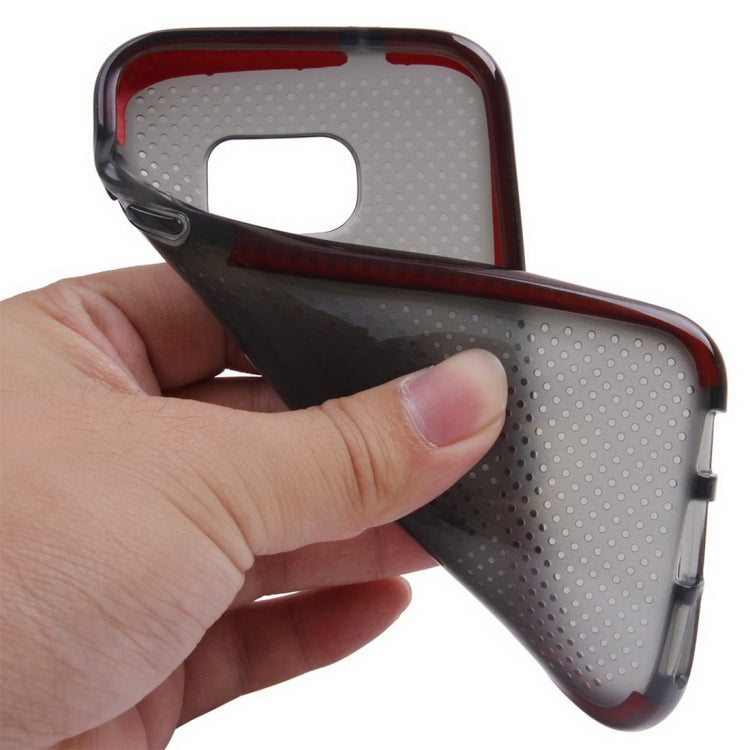 For Galaxy S7 / G930 Concise Style Ultrathin Basketball Texture TPU Protective Case