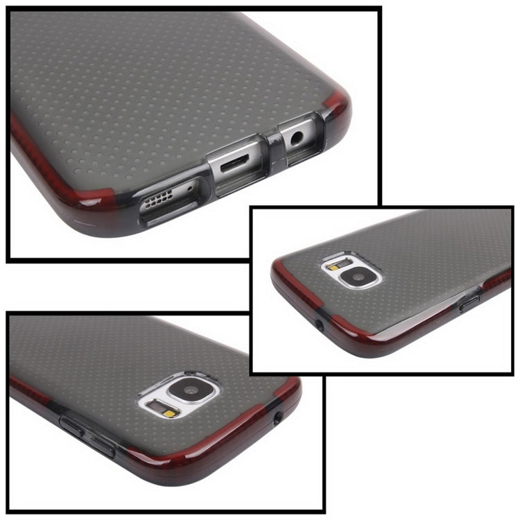 For Galaxy S7 / G930 Concise Style Ultrathin Basketball Texture TPU Protective Case