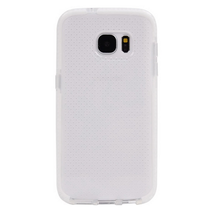 For Galaxy S7 / G930 Concise Style Ultrathin Basketball Texture TPU Protective Case