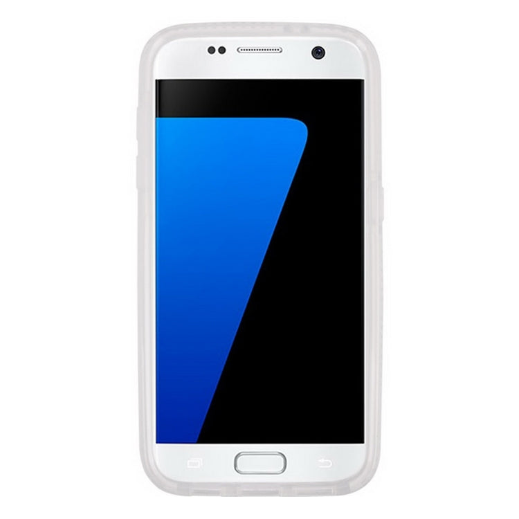 For Galaxy S7 / G930 Concise Style Ultrathin Basketball Texture TPU Protective Case