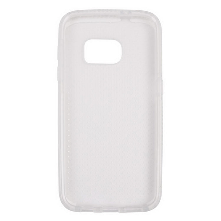 For Galaxy S7 / G930 Concise Style Ultrathin Basketball Texture TPU Protective Case