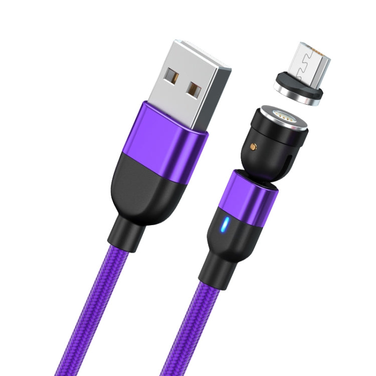 1m 3A Output USB to Micro USB 540 Degree Rotating Magnetic Data Sync Charging Cable