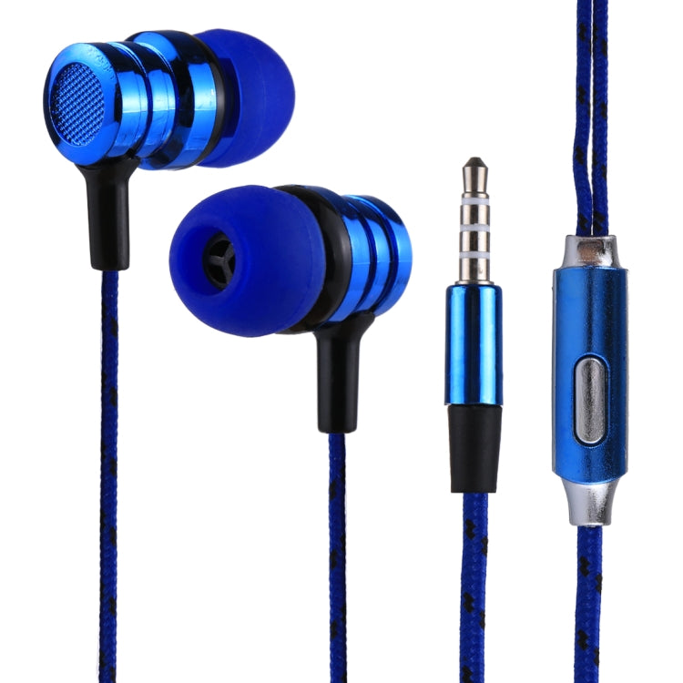 BX-010 1.2m Bass Stereo Sound In-ear Wire Control Sports Earphone with Mic, For iPhone, iPad, Galaxy, Huawei, Xiaomi, LG, HTC and Other Smartphones