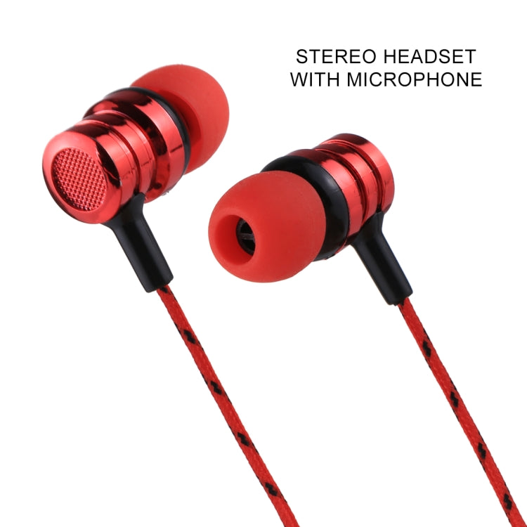 BX-010 1.2m Bass Stereo Sound In-ear Wire Control Sports Earphone with Mic, For iPhone, iPad, Galaxy, Huawei, Xiaomi, LG, HTC and Other Smartphones
