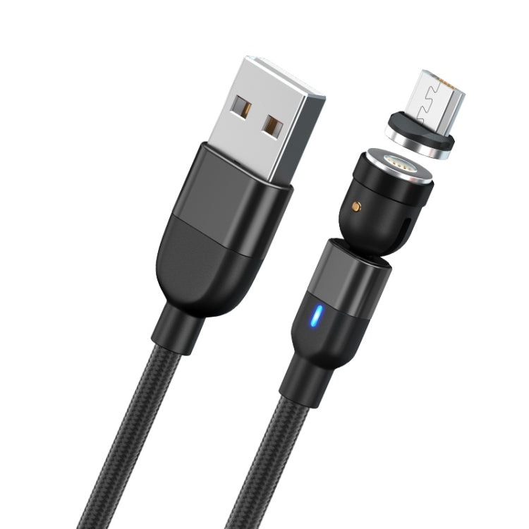 2m 3A Output USB to Micro USB 540 Degree Rotating Magnetic Data Sync Charging Cable