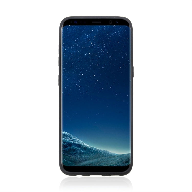 For Galaxy S8 TPU + PC Protective Back Case with Ring Holder