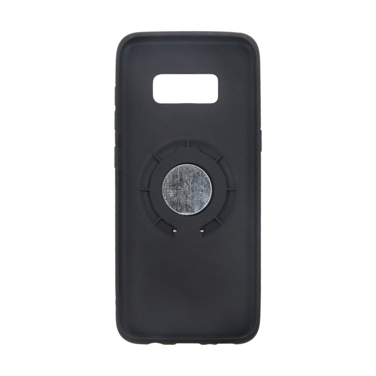 For Galaxy S8 TPU + PC Protective Back Case with Ring Holder