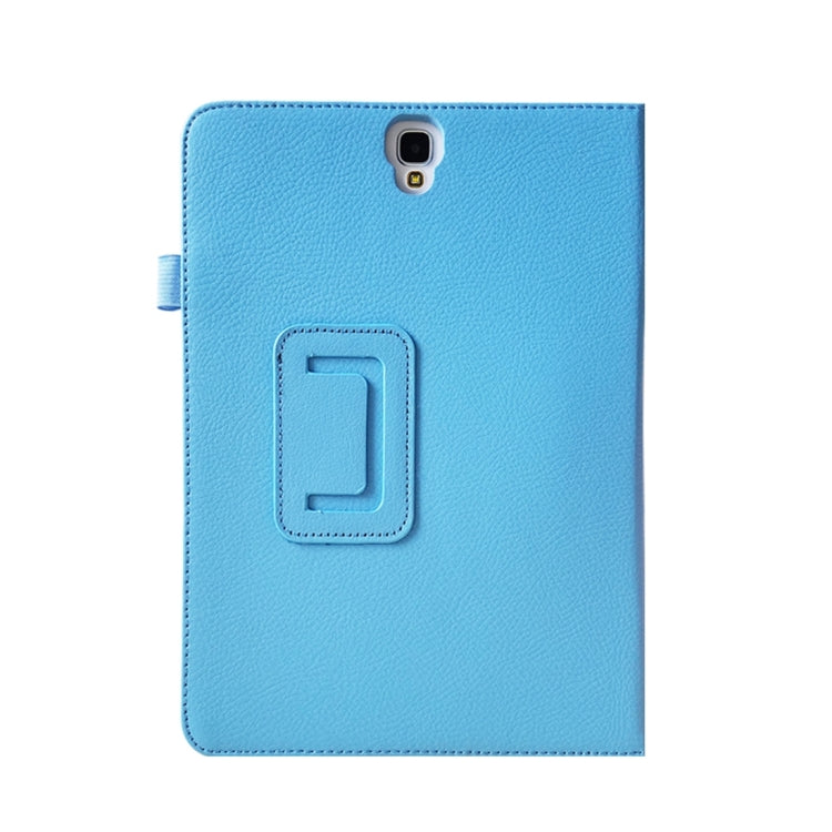 For Galaxy Tab S3 9.7 / T820 Litchi Texture Horizontal Flip Leather Case with Sleep / Wake-up Function & Holder