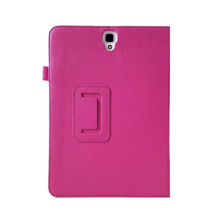 For Galaxy Tab S3 9.7 / T820 Litchi Texture Horizontal Flip Leather Case with Sleep / Wake-up Function & Holder