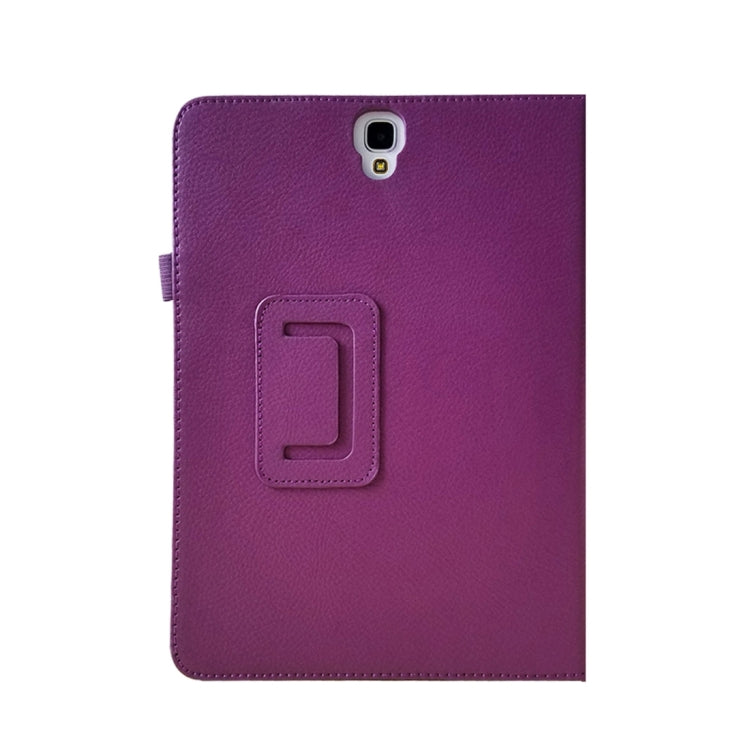 For Galaxy Tab S3 9.7 / T820 Litchi Texture Horizontal Flip Leather Case with Sleep / Wake-up Function & Holder