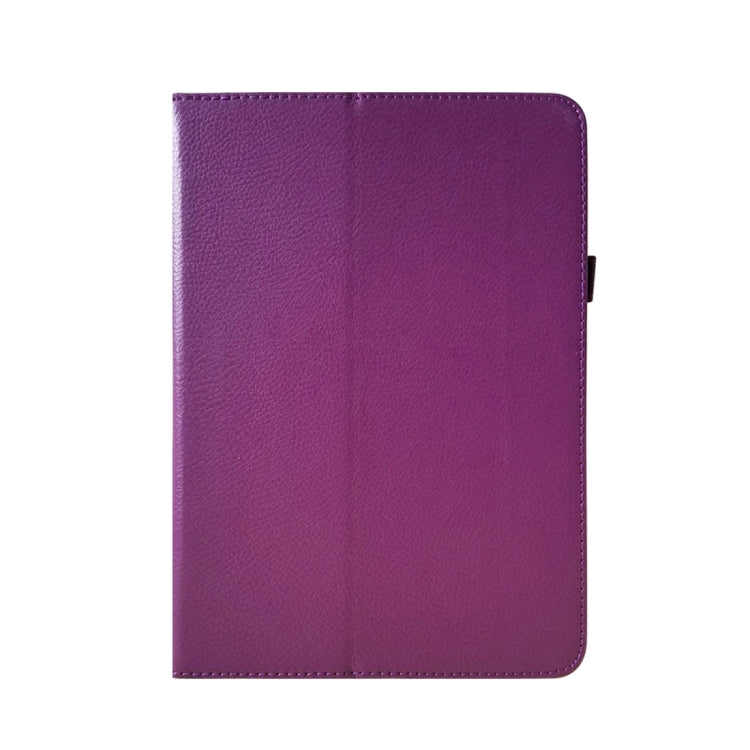 For Galaxy Tab S3 9.7 / T820 Litchi Texture Horizontal Flip Leather Case with Sleep / Wake-up Function & Holder