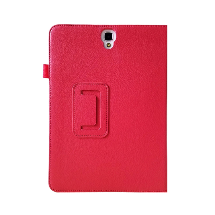 For Galaxy Tab S3 9.7 / T820 Litchi Texture Horizontal Flip Leather Case with Sleep / Wake-up Function & Holder