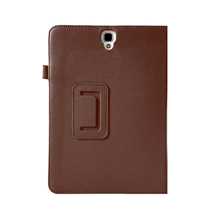 For Galaxy Tab S3 9.7 / T820 Litchi Texture Horizontal Flip Leather Case with Sleep / Wake-up Function & Holder