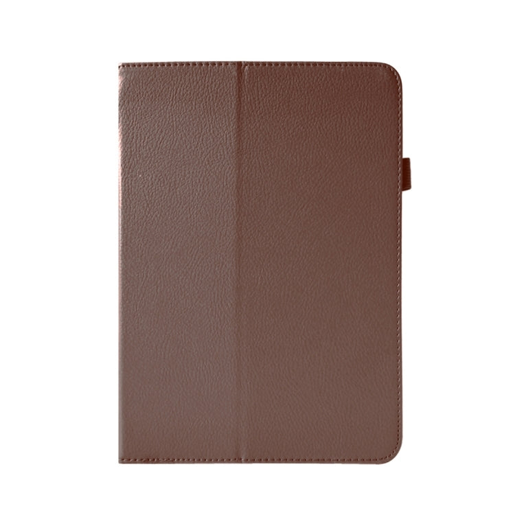 For Galaxy Tab S3 9.7 / T820 Litchi Texture Horizontal Flip Leather Case with Sleep / Wake-up Function & Holder