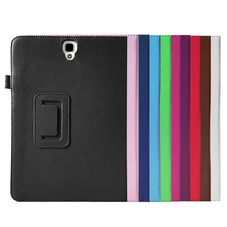 For Galaxy Tab S3 9.7 / T820 Litchi Texture Horizontal Flip Leather Case with Sleep / Wake-up Function & Holder