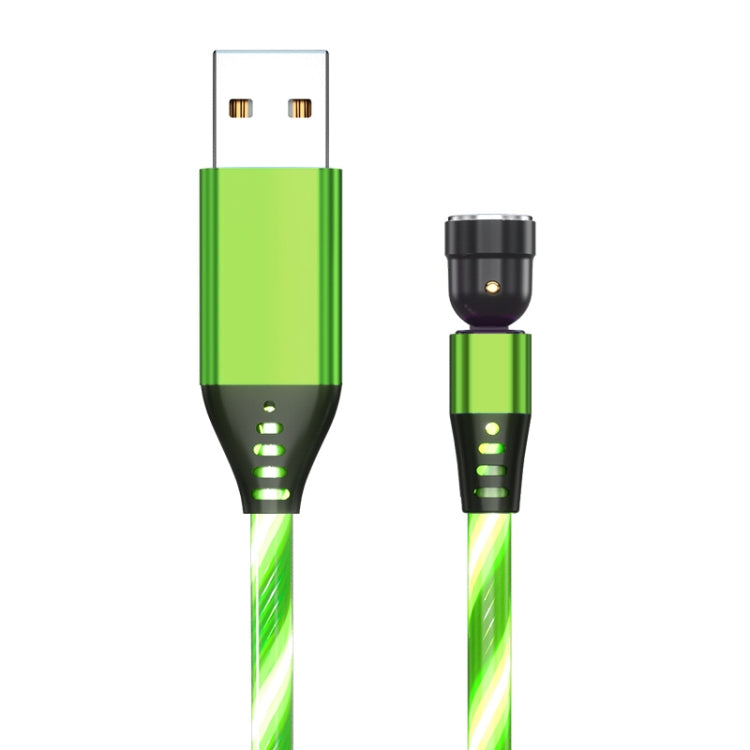 2.4A 540 Degree Bendable Streamer Magnetic Data Cable without Magnetic Head, Cable Length: 1m