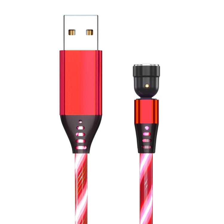 2.4A 540 Degree Bendable Streamer Magnetic Data Cable without Magnetic Head, Cable Length: 1m