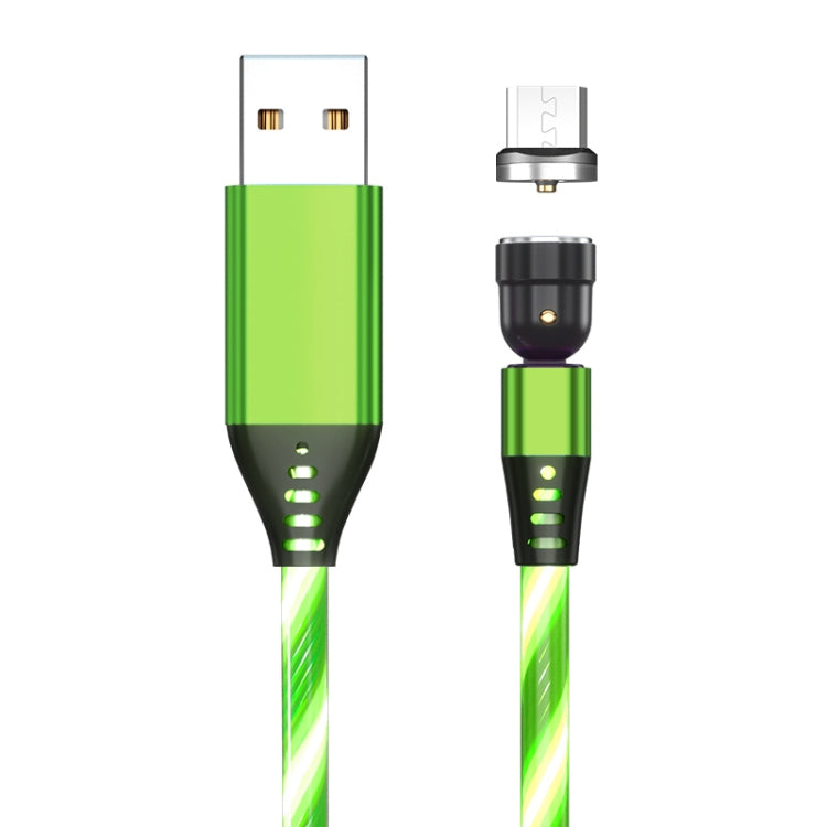 2.4A USB to Micro USB 540 Degree Bendable Streamer Magnetic Data Cable, Cable Length: 1m