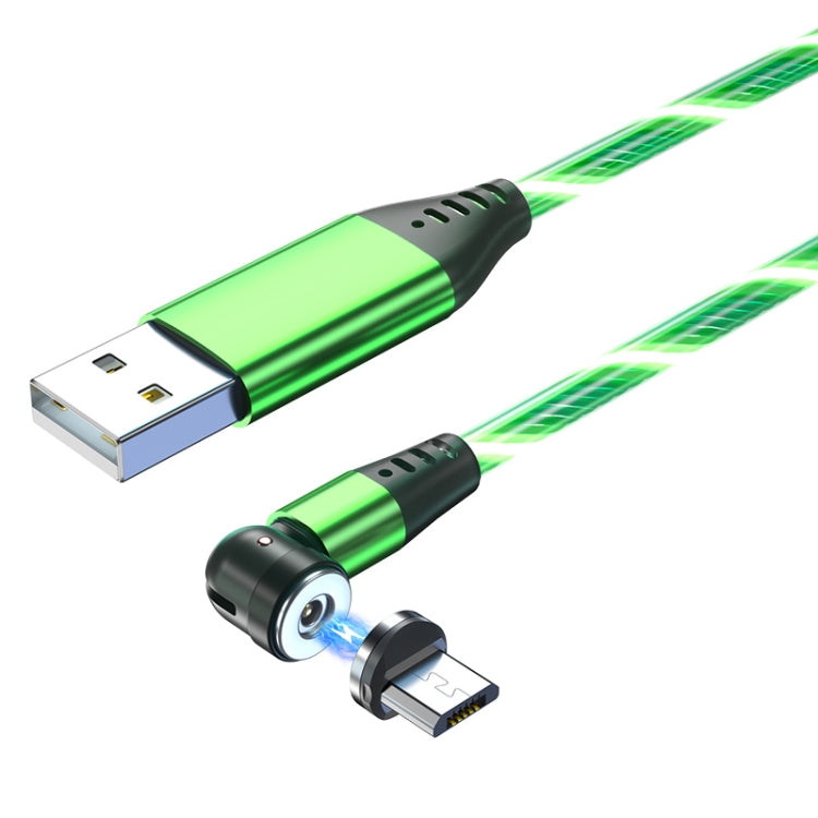 2.4A USB to Micro USB 540 Degree Bendable Streamer Magnetic Data Cable, Cable Length: 1m