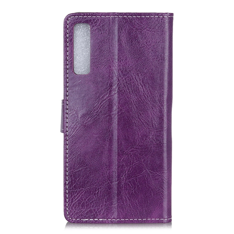 Retro Crazy Horse Texture Horizontal Flip Leather Case for Galaxy A7 (2018), with Holder & Card Slots & Wallet