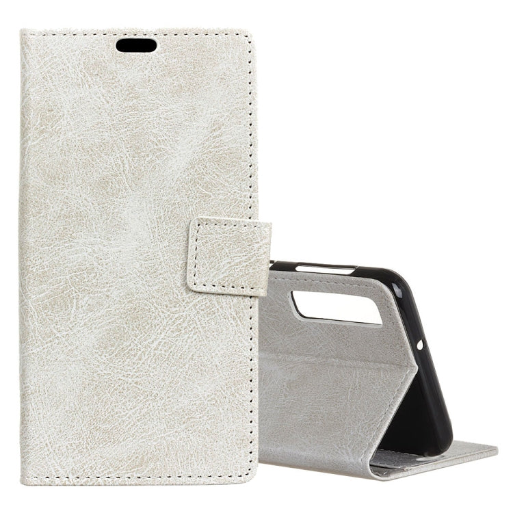 Retro Crazy Horse Texture Horizontal Flip Leather Case for Galaxy A7 (2018), with Holder & Card Slots & Wallet