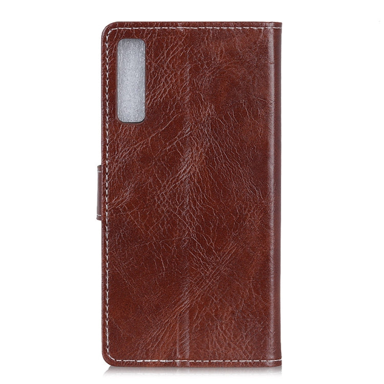 Retro Crazy Horse Texture Horizontal Flip Leather Case for Galaxy A7 (2018), with Holder & Card Slots & Wallet