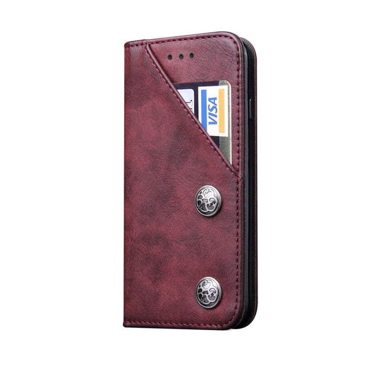 For Galaxy S8 Bronze Texture Casual Style with Absorption Horizontal Flip Leather Case with Holder & Card Slots & Wallet