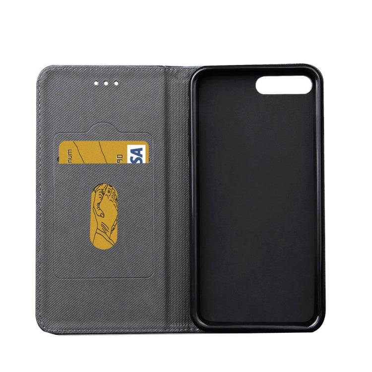 For Galaxy S8 Bronze Texture Casual Style with Absorption Horizontal Flip Leather Case with Holder & Card Slots & Wallet