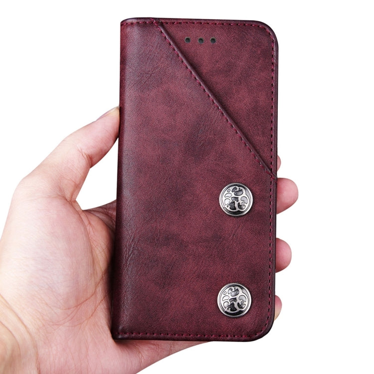 For Galaxy S8 Bronze Texture Casual Style with Absorption Horizontal Flip Leather Case with Holder & Card Slots & Wallet