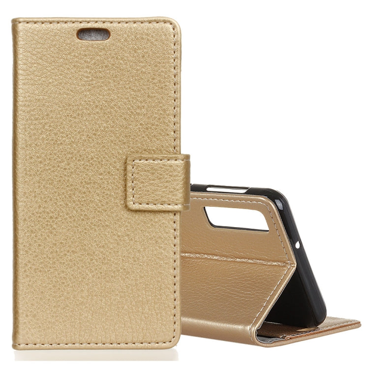 Litchi Texture Horizontal Flip Leather Case for Galaxy A7 (2018), with Holder & Card Slots & Wallet