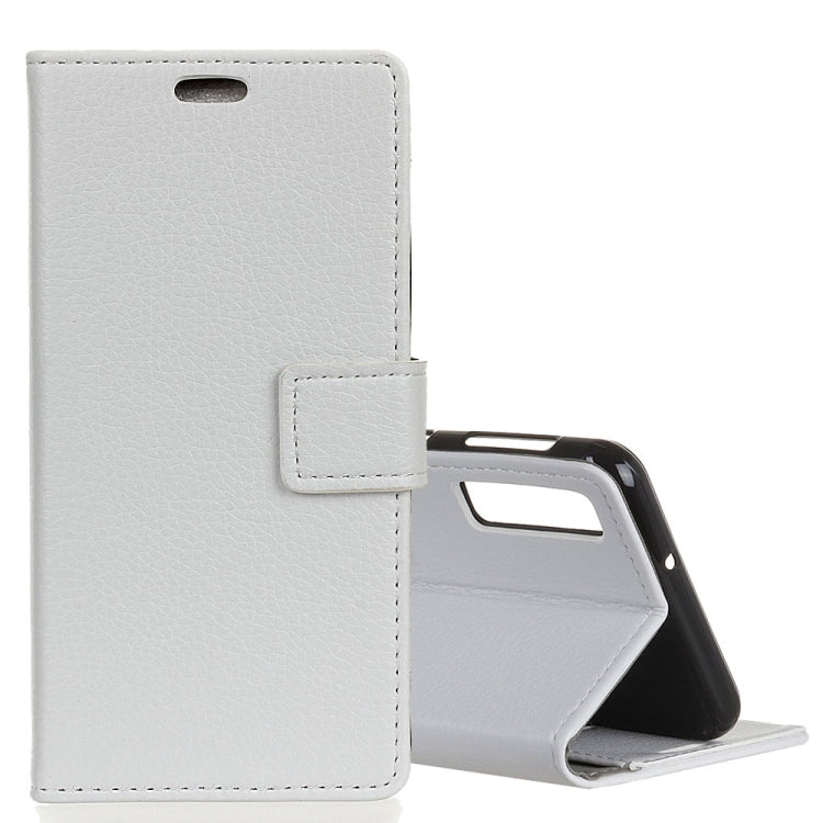 Litchi Texture Horizontal Flip Leather Case for Galaxy A7 (2018), with Holder & Card Slots & Wallet
