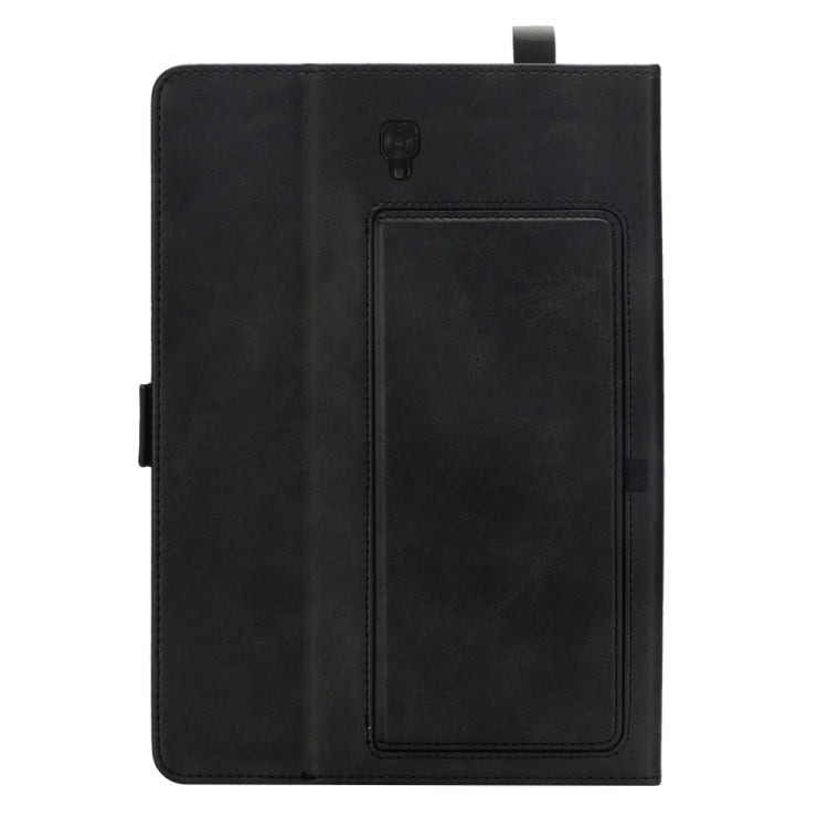 Horizontal Flip Double Holder Leather Case for Galaxy Tab A 10.5 T590 / T595, with Card Slots & Photo Frame & Pen Slot