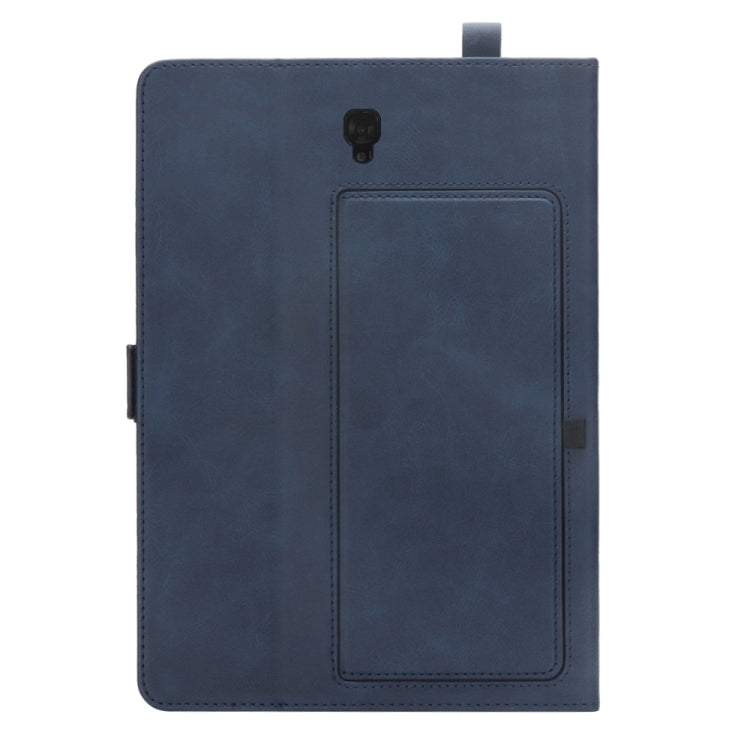 Horizontal Flip Double Holder Leather Case for Galaxy Tab A 10.5 T590 / T595, with Card Slots & Photo Frame & Pen Slot