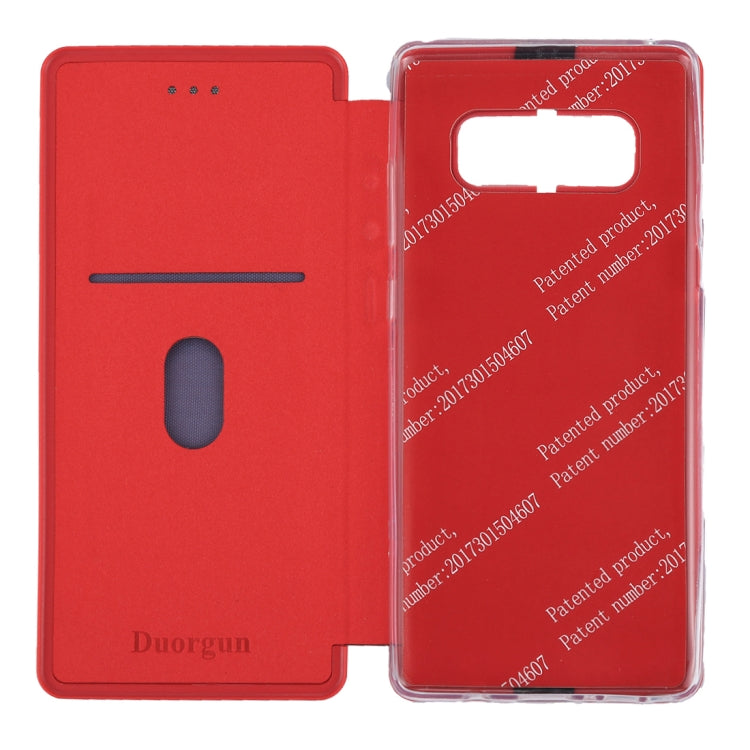 For Galaxy Note 8 Ultra-thin Magnetic Horizontal Flip Shockproof Protective Leather Case with Holder & Card Slot