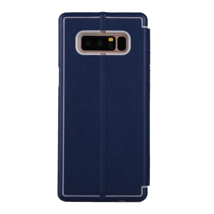 For Galaxy Note 8 Ultra-thin Magnetic Horizontal Flip Shockproof Protective Leather Case with Holder & Card Slot