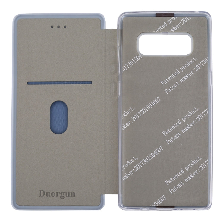 For Galaxy Note 8 Ultra-thin Magnetic Horizontal Flip Shockproof Protective Leather Case with Holder & Card Slot