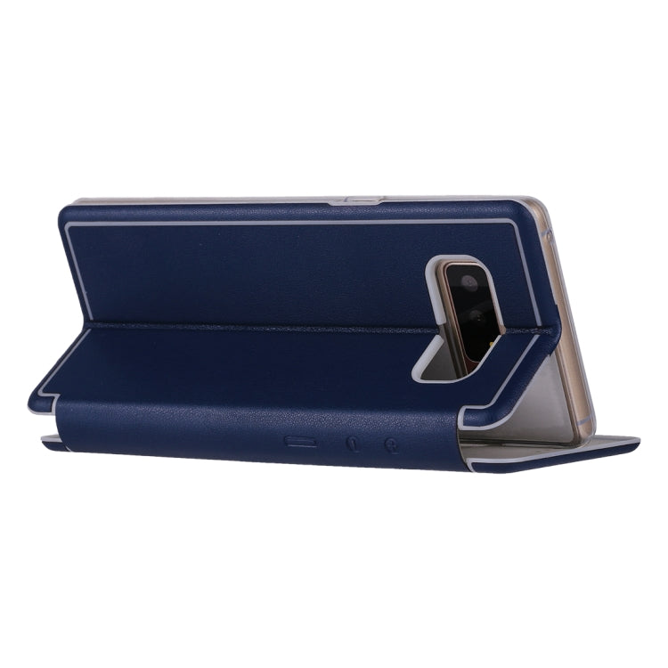 For Galaxy Note 8 Ultra-thin Magnetic Horizontal Flip Shockproof Protective Leather Case with Holder & Card Slot