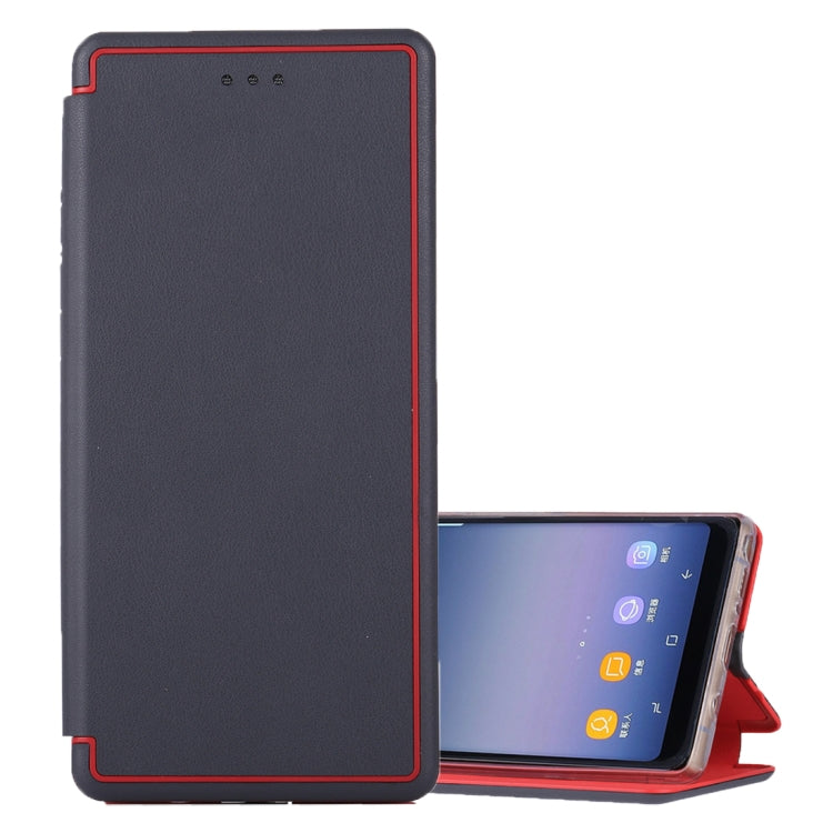 For Galaxy Note 8 Ultra-thin Magnetic Horizontal Flip Shockproof Protective Leather Case with Holder & Card Slot